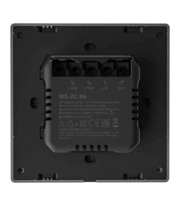 Smart Scene Wall Switch WiFi Sonoff M5 2C (2-channel)