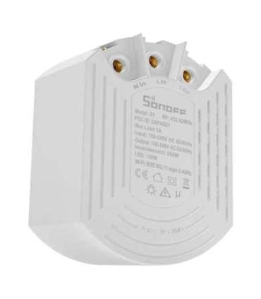Smart Dimmer Switch Sonoff D1 with RM433R2 remote