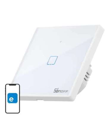 Smart Switch WiFi + RF 433 Sonoff T2 EU TX (1-channel) updated