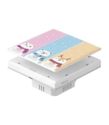 Decorative cover / cap for T5 SONOFF Cartoon 3C touch switch