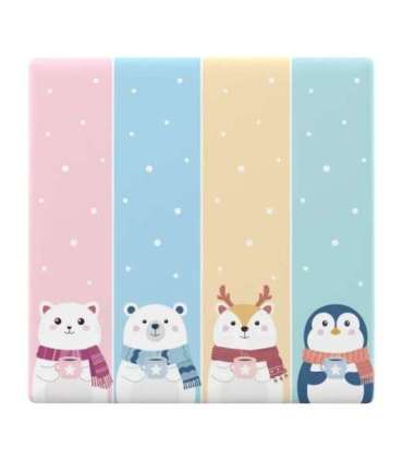 Decorative cover / cap for the T5 SONOFF Cartoon 4C touch switch.