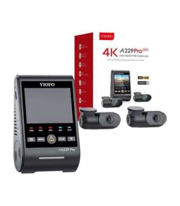 VIOFO A229 PRO 3CH 4K + 2K + 1080P WiFi, GPS