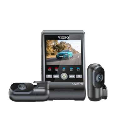 VIOFO A229 PRO 3CH 4K + 2K + 1080P WiFi, GPS