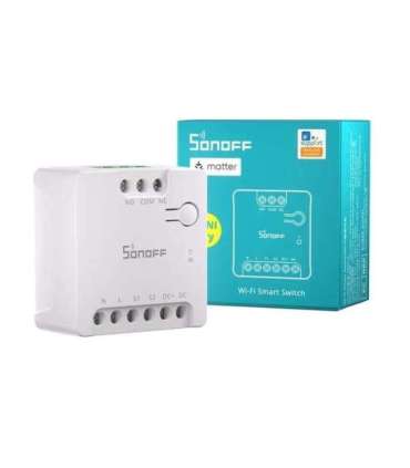 SONOFF MINI-D Smart WiFi Matter Switch (AC/DC 12-48V, dry contact)