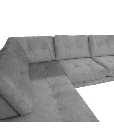 Nurgadiivan HEIVI VN 250x200/90xH90cm, hall samet