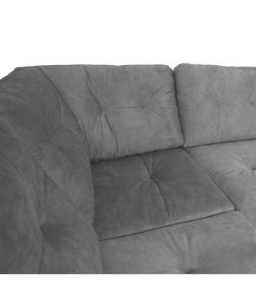 Nurgadiivan HEIVI VN 250x200/90xH90cm, hall samet