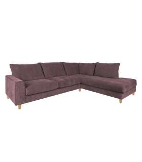 Nurgadiivan LAYLA PN 265x94x208xH90cm, hallikasroosa