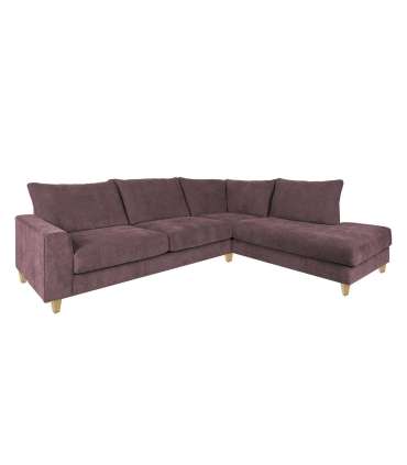 Nurgadiivan LAYLA PN 265x94x208xH90cm, hallikasroosa