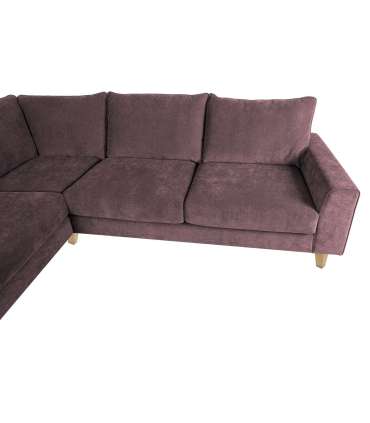 Nurgadiivan LAYLA VN 265x94x208xH90cm, hallikasroosa