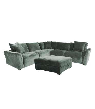 Nurgadiivan ja tumba DIVI mündiroheline