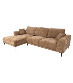 Nurgadiivan OLIVIA VN 295x170/104xH92cm, beež