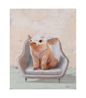 Õlimaal 60x80cm, notsu toolil