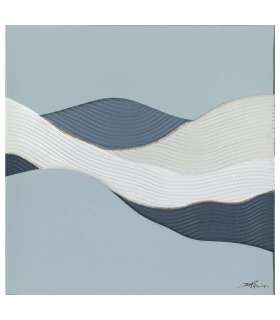 Õlimaal 100x100cm, abstraktne meri