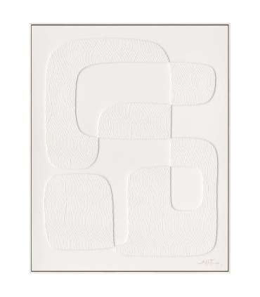 Maal raamiga 80x100cm, valge kujund