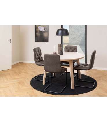 Söögilaud A-LINE D120xH75cm, hele tamm