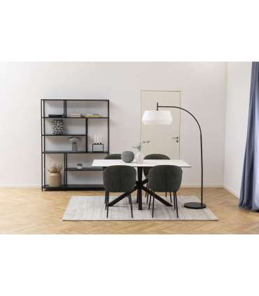 Söögilaud HEAVEN 160x90xH75,5cm, valge