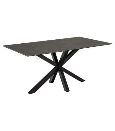 Söögilaud HEAVEN 160x90xH75,5cm, must