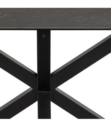 Söögilaud HEAVEN 160x90xH75,5cm, must