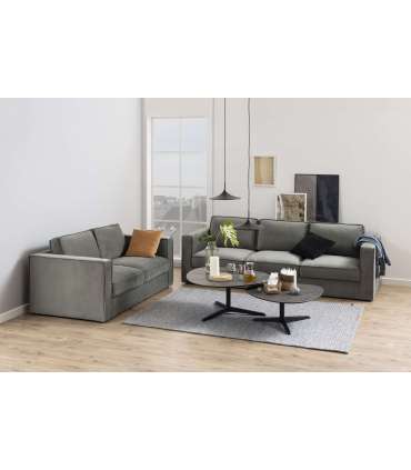 Diivanilaud BARNSLEY 100x95xH41cm, must