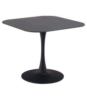 Söögilaud MALTA 90x90xH75cm, must