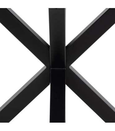 Söögilaud HEAVEN D119xH75,5cm, valge, keraamiline plaat, teras