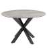 Söögilaud HEAVEN D119xH75,5cm, hall, keraamiline plaat, teras