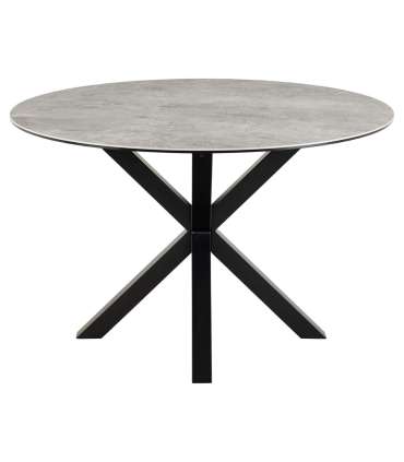 Söögilaud HEAVEN D119xH75,5cm, hall, keraamiline plaat, teras