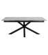 Söögilaud HEAVEN 200/240x100xH76cm, hall, keraamiline plaat