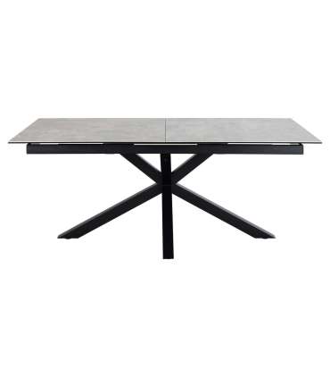 Söögilaud HEAVEN 200/240x100xH76cm, hall, keraamiline plaat