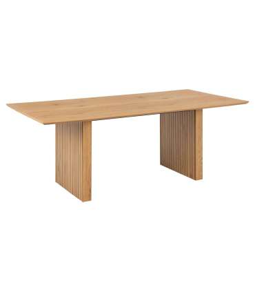 Söögilaud COLIMA 210x100xH75cm, naturaalne, melamiin, MDF