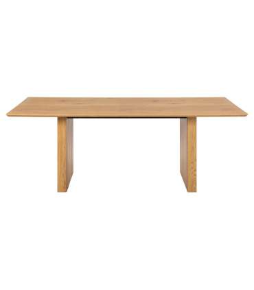 Söögilaud COLIMA 210x100xH75cm, naturaalne, melamiin, MDF