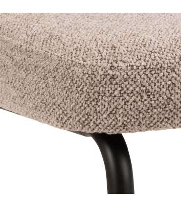 Tool PATRICIA beež, 52x57,5xH82cm