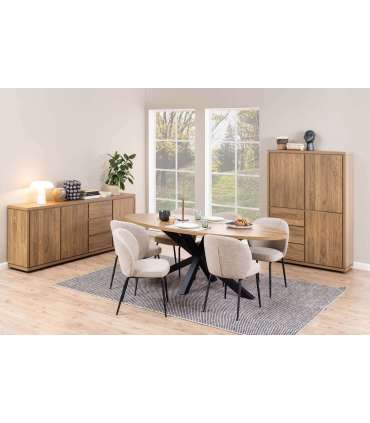 Tool PATRICIA beež, 52x57,5xH82cm