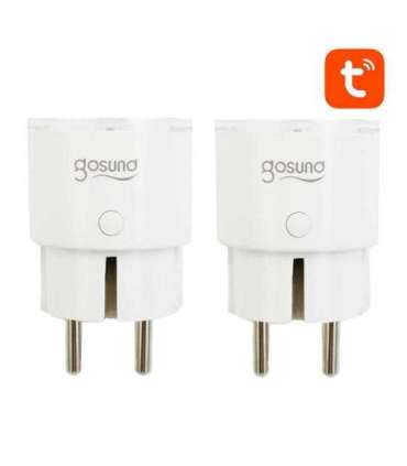 Smart plug WiFi Gosund SP111 3680W 16A, Tuya 2-pack