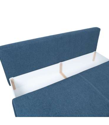 Diivanvoodid MUNICH pesukastiga, tumesin