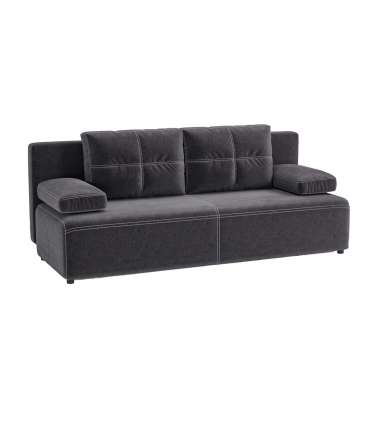 Diivanvoodi MUNICH pesukastiga, tumehall