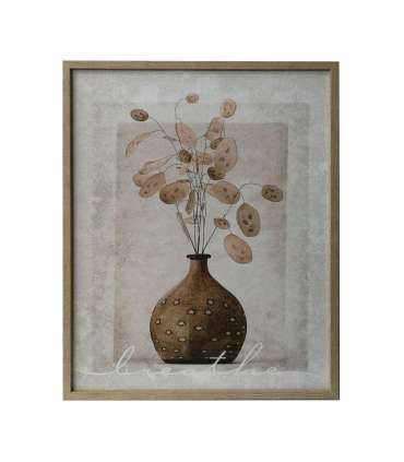 Seinapilt WALLY 40x50cm, ümaras vaasis