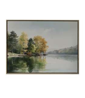 Seinapilt WALLY 45x60cm, mets järve ääre