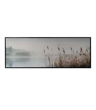 Seinapilt WALLY 50x140cm, järv ja kõrkjad