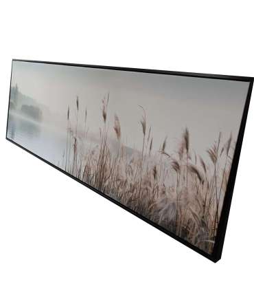 Seinapilt WALLY 50x140cm, järv ja kõrkja