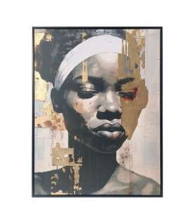 Seinapilt WALLY 60x80cm, kuldne 1