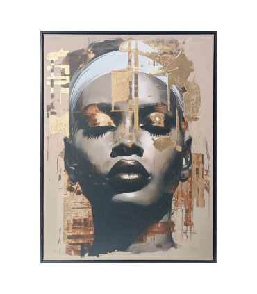 Seinapilt WALLY 60x80cm, kuldne 2