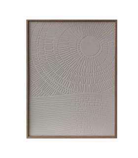 Seinapilt WALLY 60x80cm, abstraktne valge