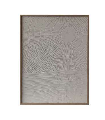 Seinapilt WALLY 60x80cm, abstraktne valge