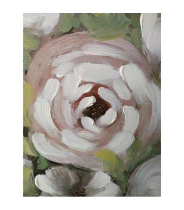 Seinapilt WALLY 60x60cm, valged õied