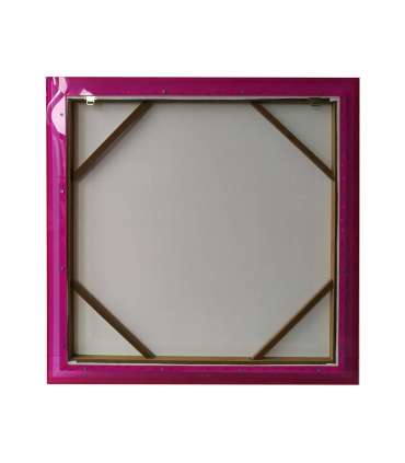 Seinapilt WALLY 80x80cm, roosa, akrüül