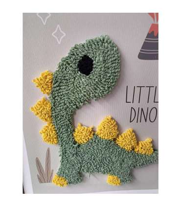 Seinapilt WALLY 30x40cm, dinosaurus