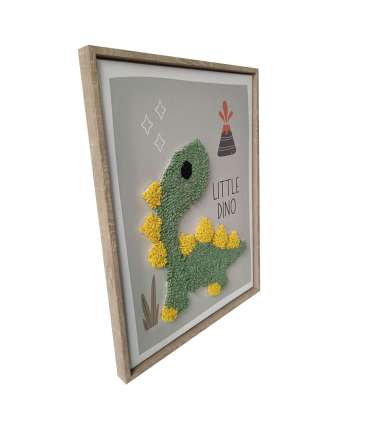 Seinapilt WALLY 30x40cm, dinosaurus