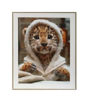 Seinapilt WALLY 40x50cm, gepardi beebi