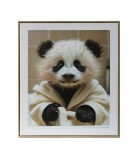 Seinapilt WALLY 40x50cm, panda beebi